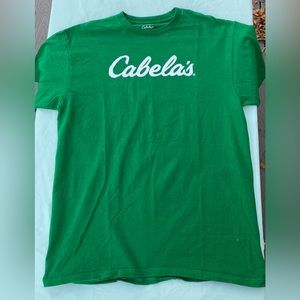 GREEN “CABELA’S” T
SIZE: MEN’S L